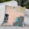 Pink-A- Boo I Throw Pillow By World Art Group