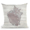 Driftwood Silhouette V Throw Pillow By World Art Group