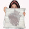 Driftwood Silhouette V Throw Pillow By World Art Group
