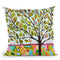 Tree Abstract Throw Pillow By World Art Group