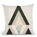 Mountains Beyond Mountains Ii Throw Pillow By World Art Group