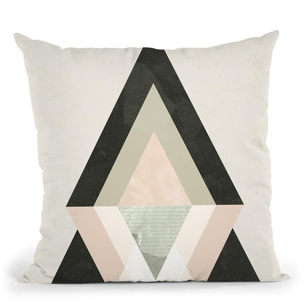Mountains Beyond Mountains Ii Throw Pillow By World Art Group