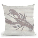 Driftwood Silhouette Vi Throw Pillow By World Art Group