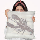 Driftwood Silhouette Vi Throw Pillow By World Art Group