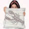 Driftwood Silhouette Vi Throw Pillow By World Art Group