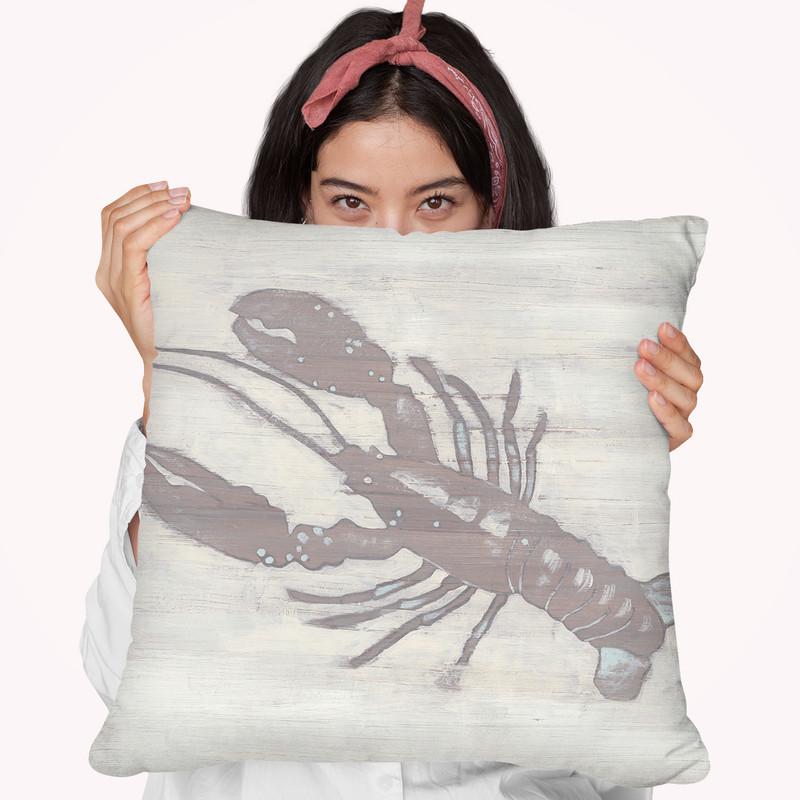 Driftwood Silhouette Vi Throw Pillow By World Art Group