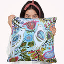 Paper Birds Ii Throw Pillow By World Art Group