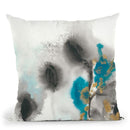 Cerulean Mirage I Throw Pillow By World Art Group