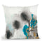 Cerulean Mirage I Throw Pillow By World Art Group