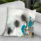 Cerulean Mirage I Throw Pillow By World Art Group