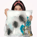 Cerulean Mirage I Throw Pillow By World Art Group