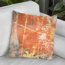 Terre Cotta Lace I Throw Pillow By World Art Group