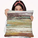 Plum Vista I Throw Pillow By World Art Group