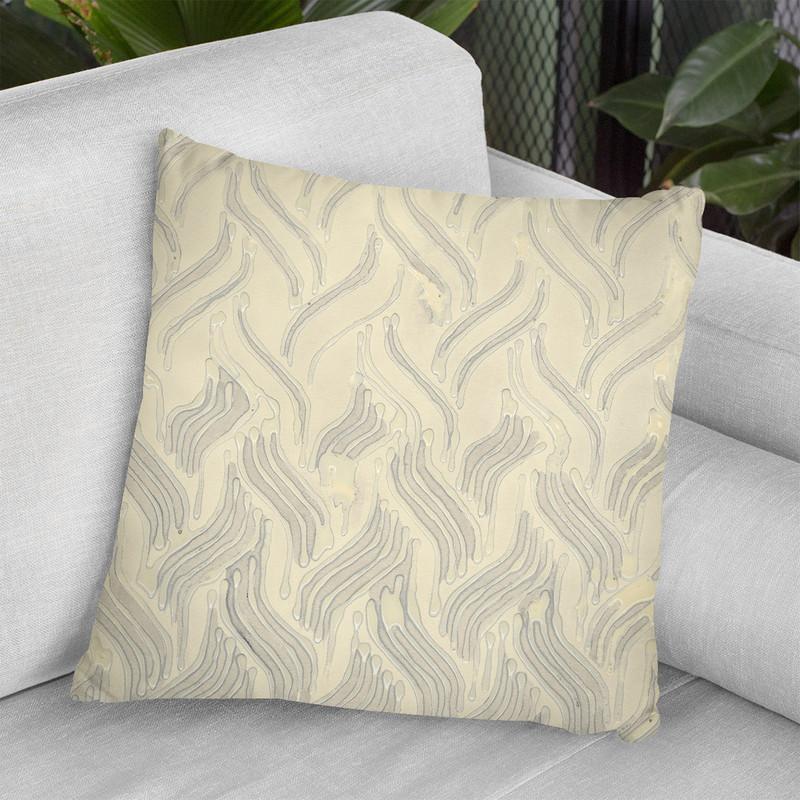 Chenille I Throw Pillow By World Art Group