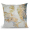 Gilded Aerial Throw Pillow By World Art Group