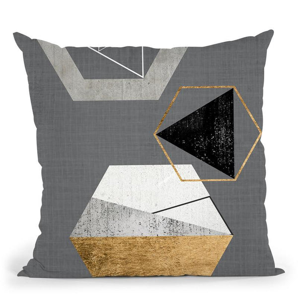 Gather I Throw Pillow By World Art Group