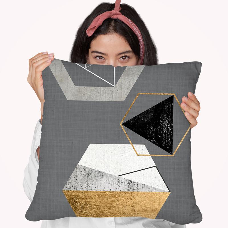 Gather I Throw Pillow By World Art Group