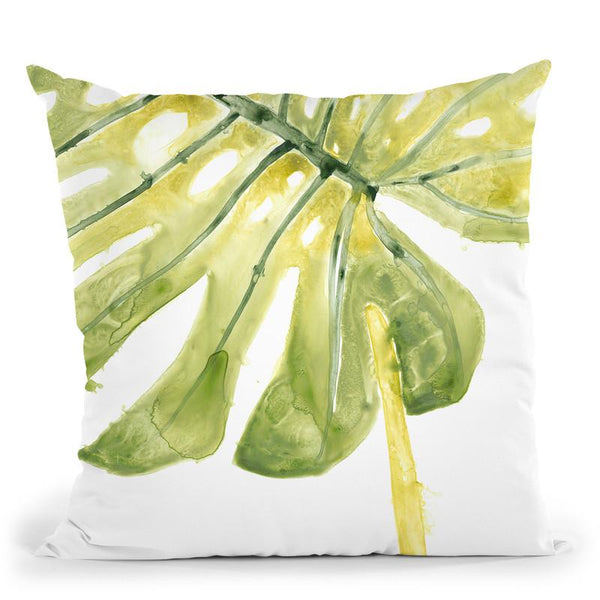 Verdant Impressions I Throw Pillow By World Art Group
