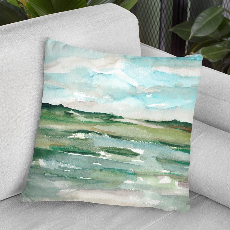 Impressionist View Iii Throw Pillow By World Art Group