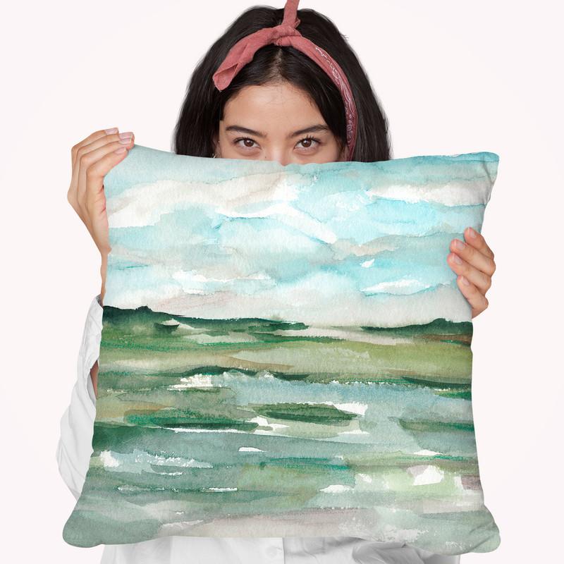 Impressionist View Iii Throw Pillow By World Art Group