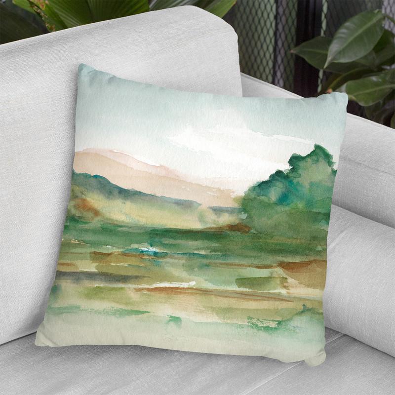 Impressionist View V Throw Pillow By World Art Group