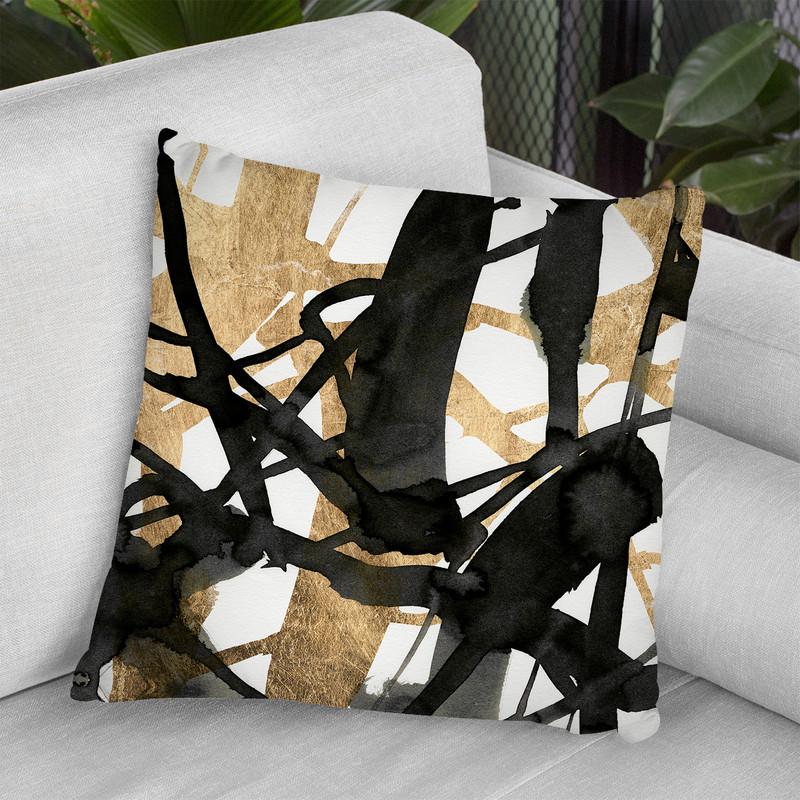Embellished Luxe Throw Pillow By World Art Group