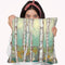 Kaleidoscope Birches I Throw Pillow By World Art Group