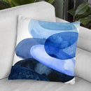 River Worn Pebbles I Throw Pillow By World Art Group