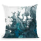 Indigo Tempest I Throw Pillow By World Art Group