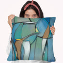 Rose Bud I Throw Pillow By World Art Group