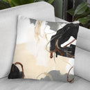 Essential Gesture Iv Throw Pillow By World Art Group