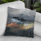 Mountains In The Mist Iii Throw Pillow By World Art Group