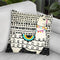 Party Llama I Throw Pillow By World Art Group