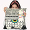Party Llama I Throw Pillow By World Art Group