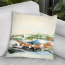Melting In Love I Throw Pillow By World Art Group