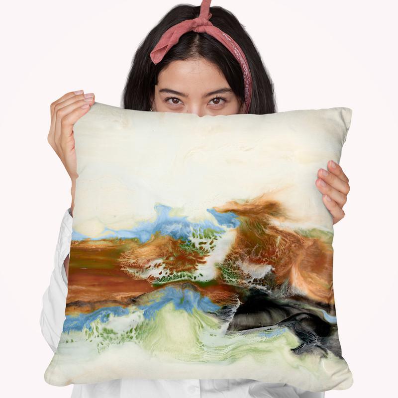 Melting In Love Ii Throw Pillow By World Art Group