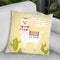 Pom Pom Llama Rama I Throw Pillow By World Art Group