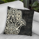 Night Hamsa I Throw Pillow By World Art Group