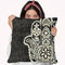 Night Hamsa Ii Throw Pillow By World Art Group