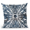 Indigo Ink Motif I Throw Pillow By World Art Group