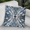Indigo Ink Motif I Throw Pillow By World Art Group