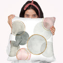 Gilded Spheres I Copy Throw Pillow By World Art Group