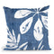 Tropical Indigo Impressions Ii Throw Pillow By World Art Group