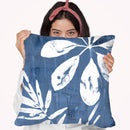 Tropical Indigo Impressions Ii Throw Pillow By World Art Group