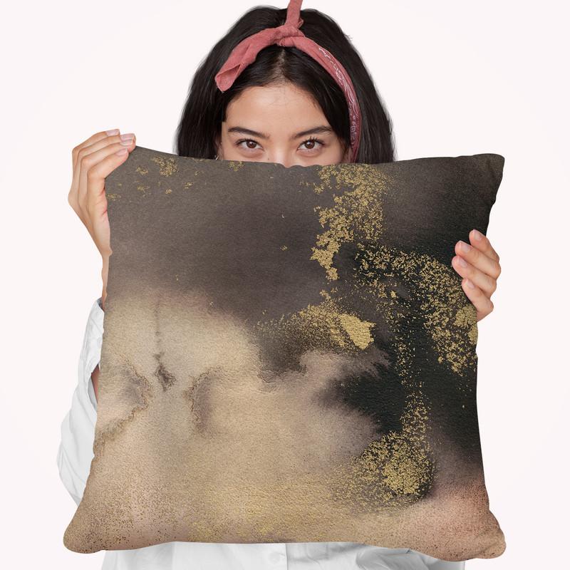 Mountain Seasons Ii Throw Pillow By World Art Group