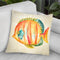 Aquarium Fish Ii Throw Pillow By World Art Group