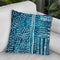 Sashiko Stitches Ii Throw Pillow By World Art Group