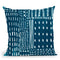 Sashiko Stitches Iii Throw Pillow By World Art Group