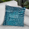 Sashiko Stitches Iv Throw Pillow By World Art Group