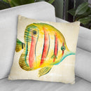Aquarium Fish Iii Throw Pillow By World Art Group
